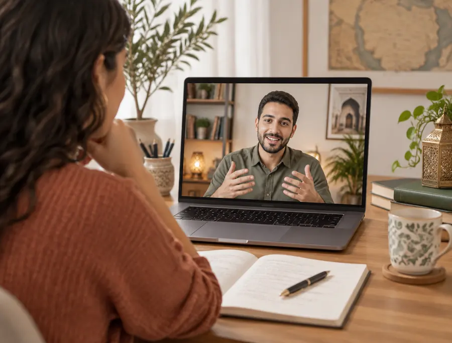 Clase online individual de árabe con profesor nativo